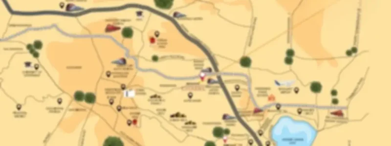 Brigade Citadel 2 apartment Location map with birds eye view by Brigade Group